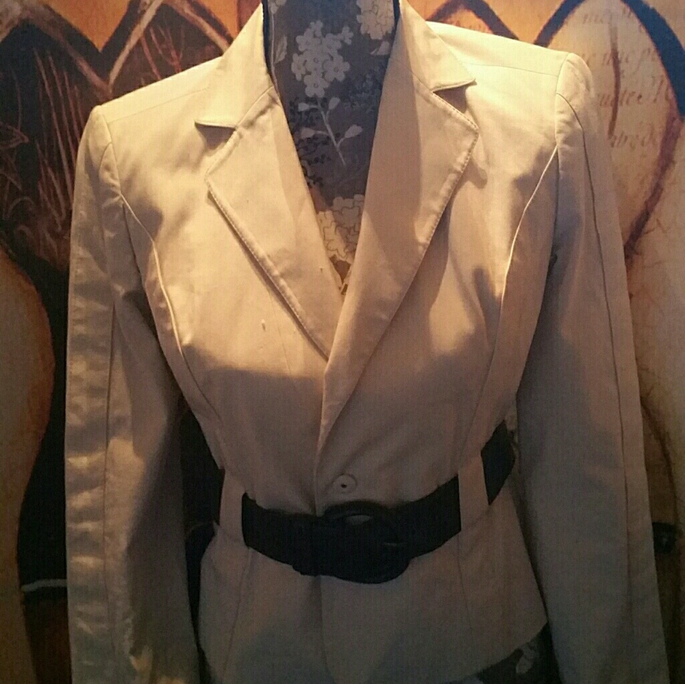 Victoria's Secret Creme Jacket sz 0